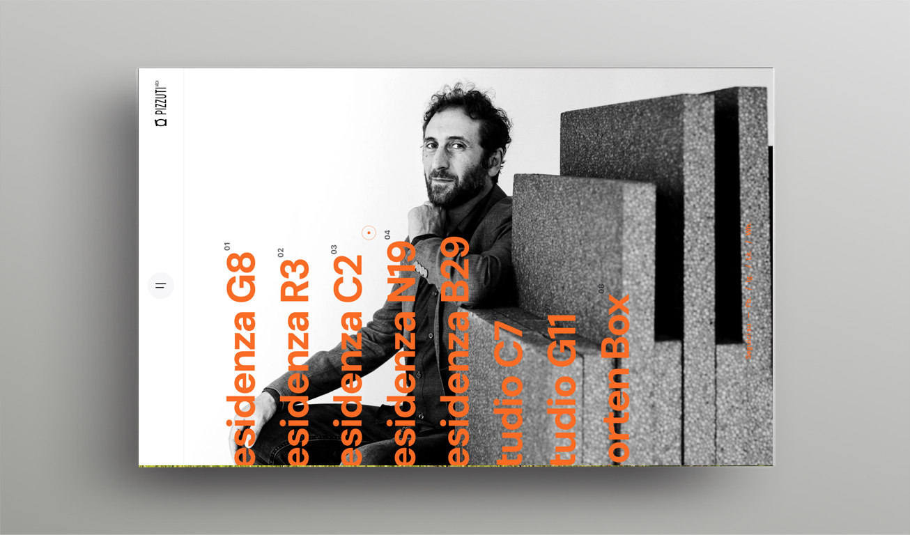 Anteprima homepage Pizzuti Architettura